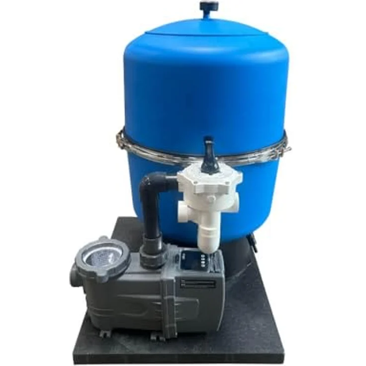 OKU Sandfilteranlage Hawaii Ø 600 mm mit ECO Whisper Poolpumpe, drehzahlgesteuert, leise, energieeffizient – Bild 3