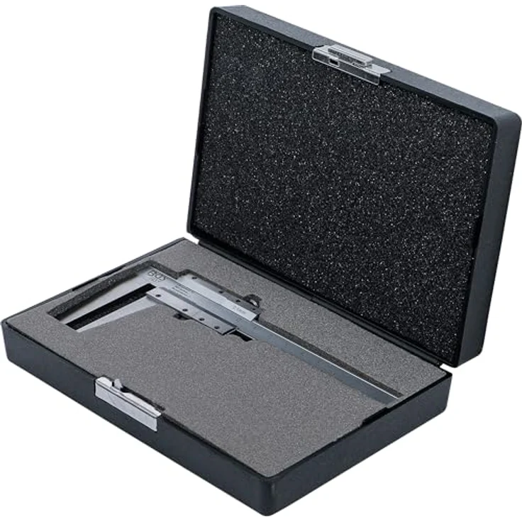 BGS TECHNIC Bremsscheiben-Messschieber, Edelstahl, Messbereich 60 mm, in Kunststoffkassette – Bild 4