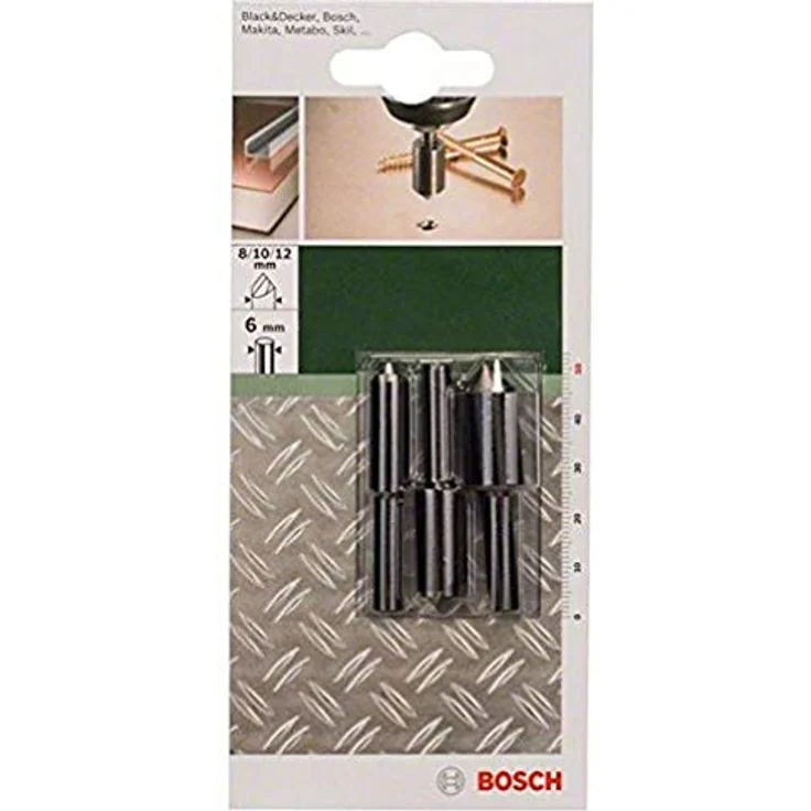 Bosch 3tlg. Kegelsenker-Set HSS 1-Schneide – Bild 2