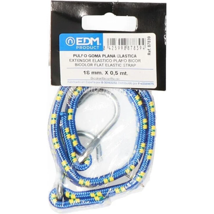 EDM Zweifarbiger, flacher Gummi-Oktopus, 0,5 m mit 100% Elastizität, verschiedene Farben/Modelle
