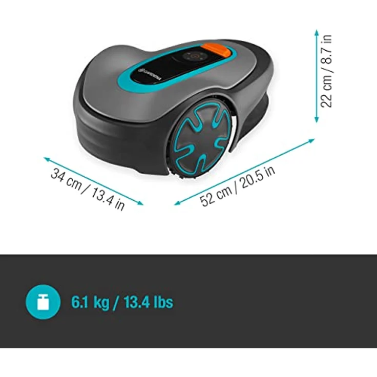 Gardena SILENO minimo, Mähroboter für Rasenflächen bis 350 m² mit Bluetooth Steuerung und leisem Betrieb (57 dB) – Bild 8