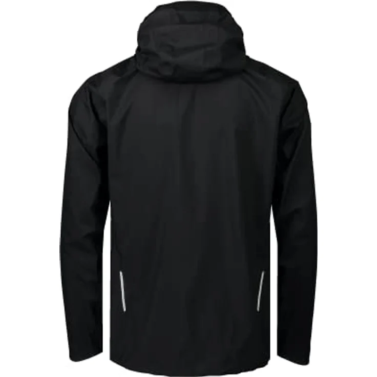 Poc Motion Rain Herren Velojacke, wasserdichte Bikejacke mit verstellbarer Kapuze und atmungsaktiven Zonen, Schwarz, Größe L – Bild 2