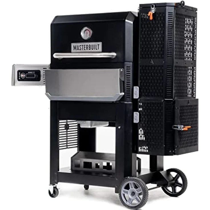 Masterbuilt Holzkohlegrill + Smoker Gravity FED 800 Grill, schwarz – Bild 2
