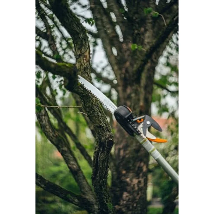 Fiskars Baumsäge für Bypass Schneidgiraffe UPX82 und UPX86, Gehärteter Stahl, Länge: 46 cm, Schwarz-Silber, 1023633 – Bild 3