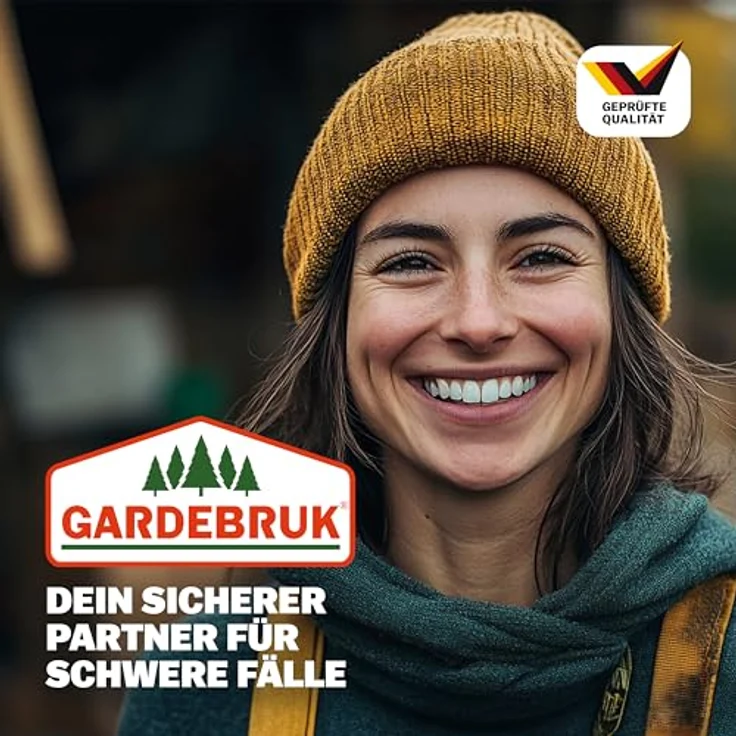 Gardebruk Aluminium Treppenkarre klappbar, 80 kg Tragkraft, inkl. Handschuhe und Expanderseile – Bild 9
