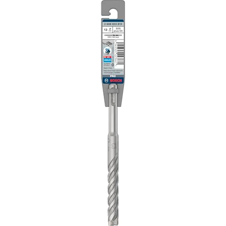 Bosch 1x PRO SDS plus-5X Hammerbohrer, Ø 13,00 mm, für Stahlbeton und Beton, Professional Zubehör Bohrhammer – Bild 2