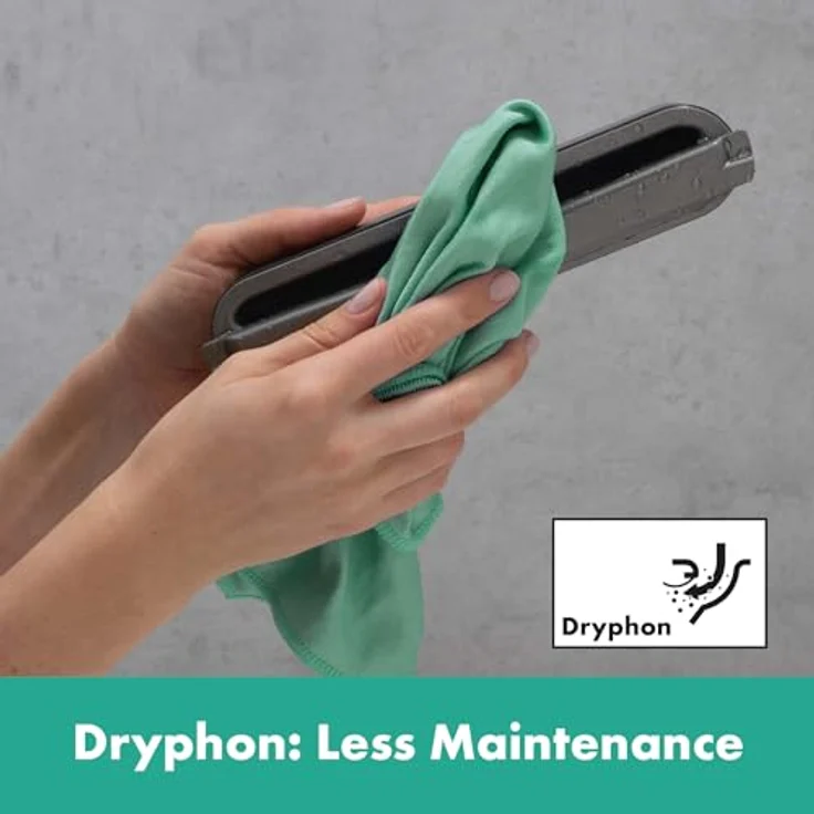 hansgrohe RainDrain Match Plus Duschrinne, Abflussrinne 800mm mit höhenverstellbarem Rahmen, mattschwarz – Bild 5