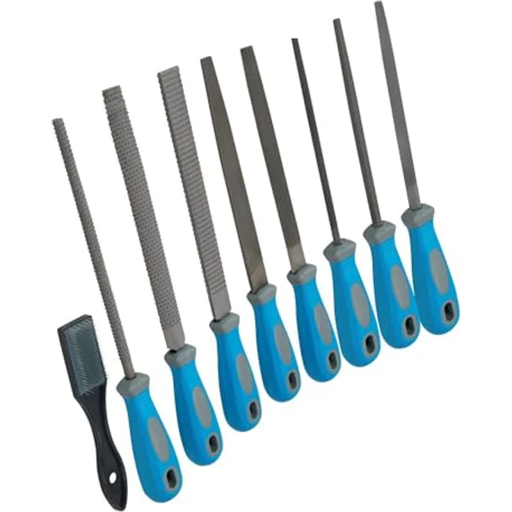 Silverline 208312 Feilen und Raspeln, 9-tlg. – Bild 2