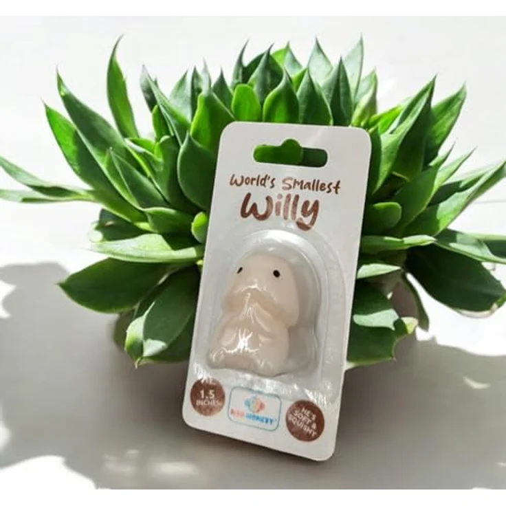 Mad Monkey Worlds Smallest Willy, Anti-Stress Ball-Scherzartikel aus dehnbarem Silikon für Erwachsene – Bild 8