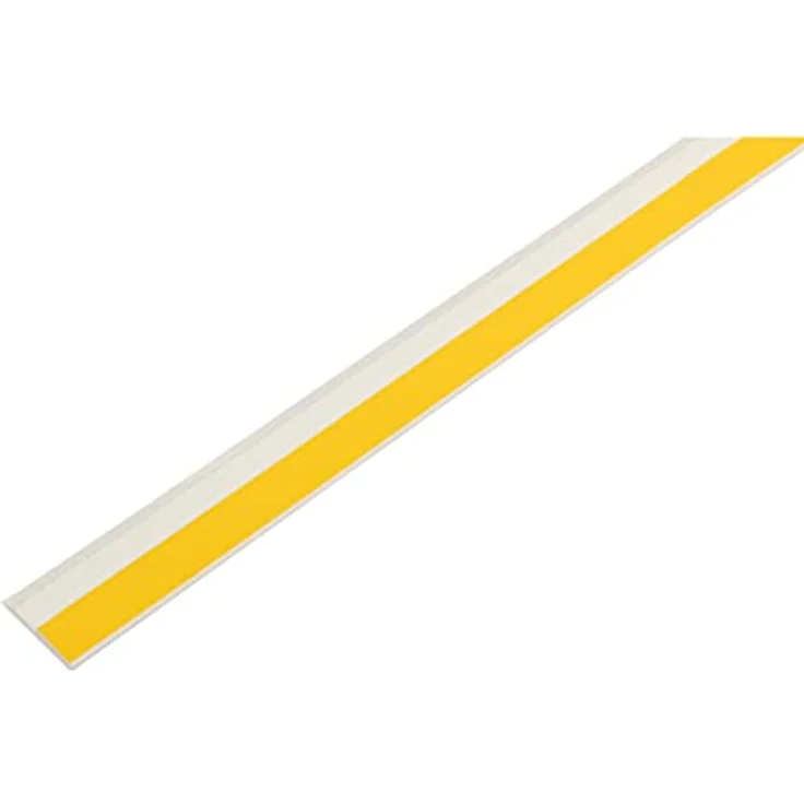 SCHELLENBERG PVC-Flachleiste, selbstklebend, 1,5 m, Breite 3/4/5 cm, zur Verblendung von Fugen an Fenstern, Schränken oder Türen, weiß – Bild 1