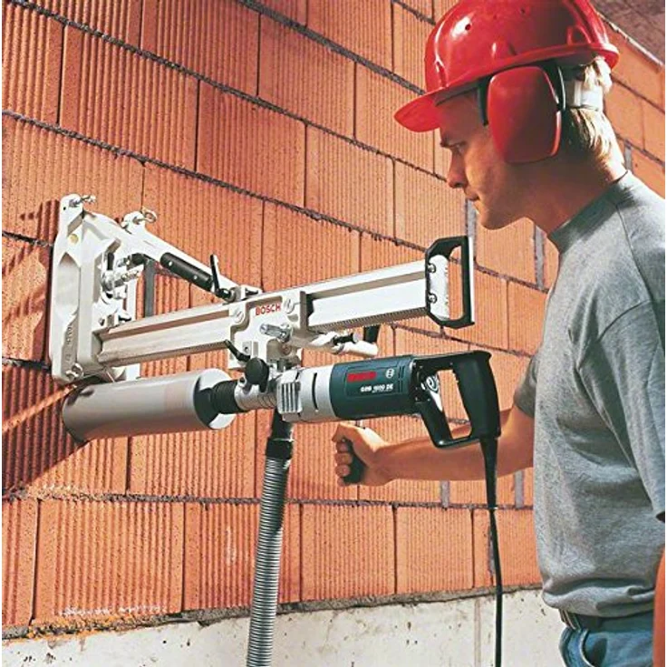 Bosch Accessories Diamanttrockenbohrkrone G 1/2, 127 mm, 150 mm, für Kalkstein, Ziegelstein und Sandstein, hohe Schnittleistung, 6 Segmente, 7 mm – Bild 3