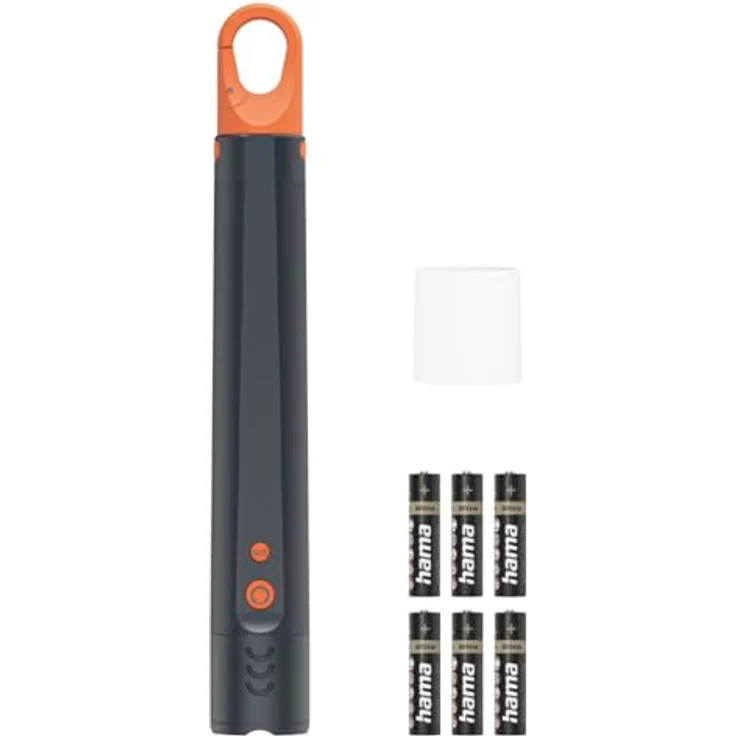 Hama FLX1000 LED-Taschenlampe, stoßfest, Aluminium, 4 Modi + SOS, Zoom, inkl. Batterien – Bild 5