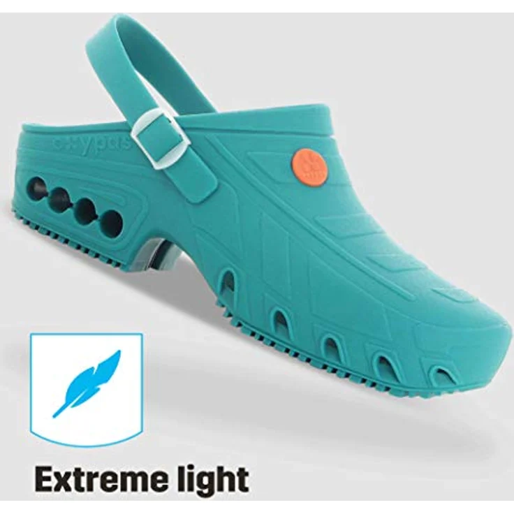 Safety Jogger OXYCLOG SP1608430, Sicherheitsschuhe Clogs, antistatisch, autoklavierbar, Größe 43, blau – Bild 4