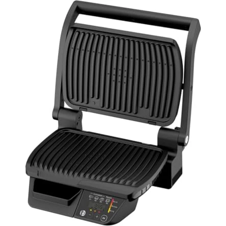 Tefal Elektrogrill Tefal OPTIGRILL »GC7P08«, 2000 W, automatische Anpassung der Grilltemperatur, Lichtindikator für Garzustand, 3 Grillprogramme, schwarz – Bild 2