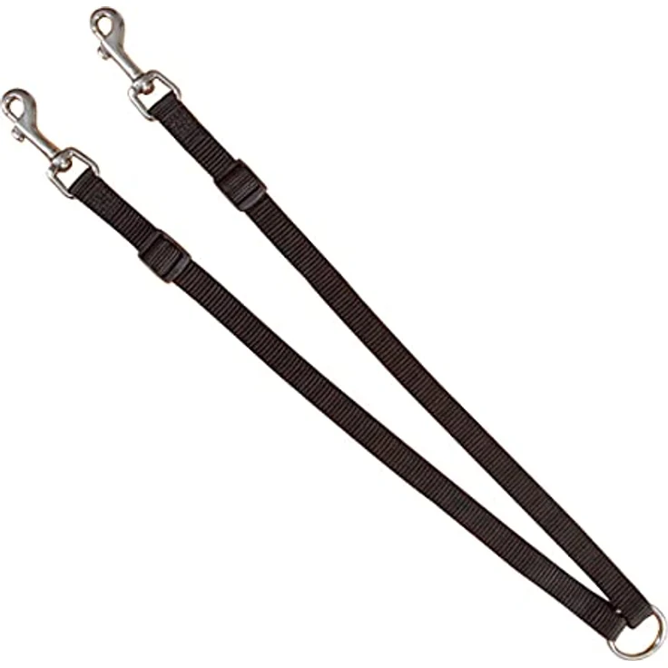 Stufenlos Verstellbare Nylon-Koppel für 2 Hunde. – Bild 3