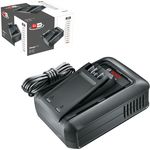 Bosch Schnellladegerät AL 18V-44 (18V System, 4,4A Ladestrom, Akku-Ladezeit 2,0/2,5/4,0/6,0 Ah: 34/44/59/87 min; integrierte Wandhalterung)