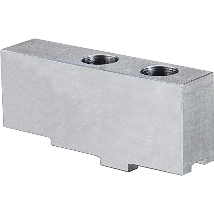 RÖHM 94009 Ungestufte Aufsatzbacken AB Typ 002 DURO-T, 200 mm, ungehärtet, Noramlausführung, 3er Pack