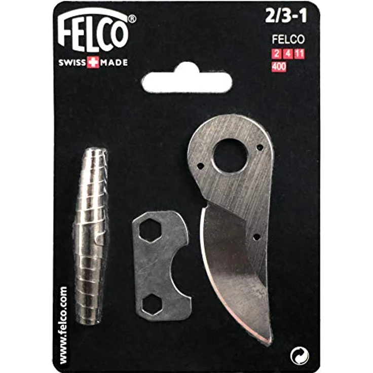 Felco Ersatzteilsatz Nummer 2/3-1 mit Klinge/Werkzeug/Feder, Silber, 35 x 15 x 5 cm – Bild 2