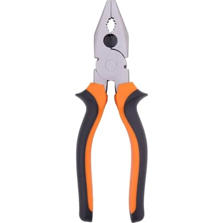 BOOMET Kombizange 175mm Universalzange gehärteter Stahl ergonomischer Griff – Bild 2