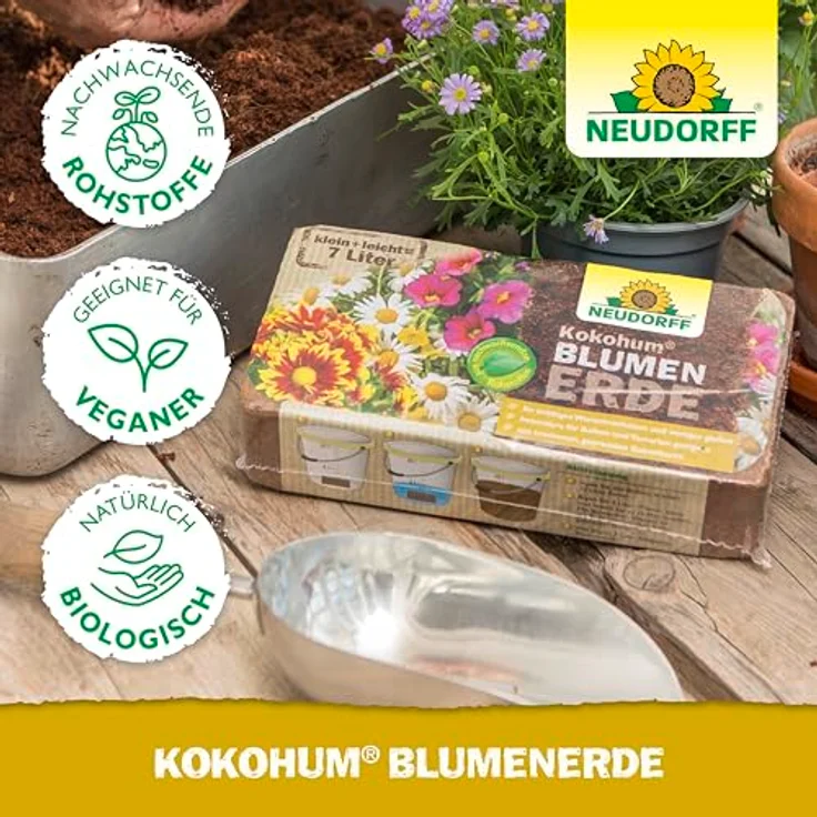 Neudorff Kokohum BlumenErde 7 Liter – Bild 5