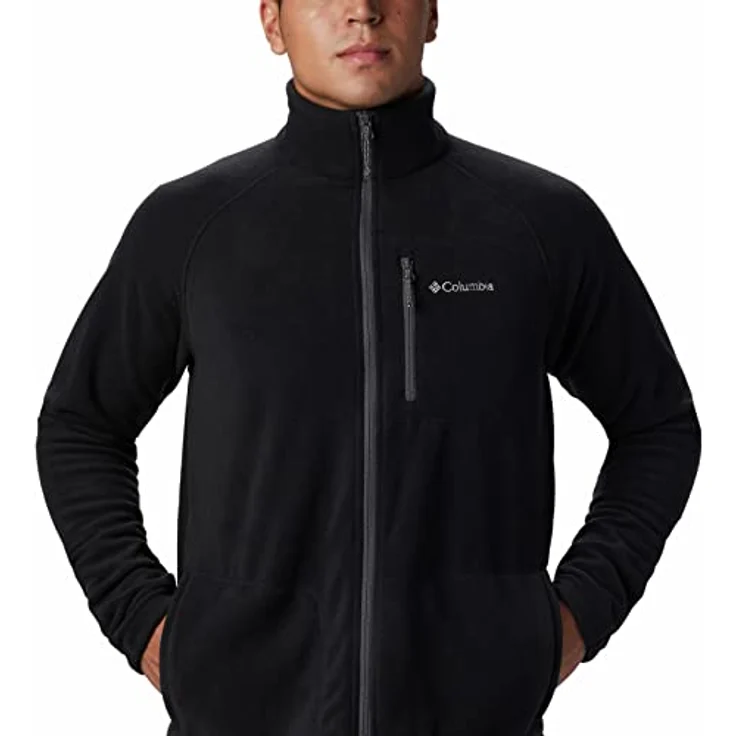 Columbia Winterjacke Fast Trek II Full Zip Fleece, Klassische Passform, Sicherheitstasche, Schwarz – Bild 9