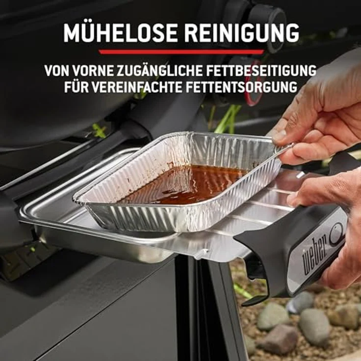 Weber Q2200N, Gasgrill mit Stand, stabiler Alugussdeckel, elektrische Zündung, Schwarz – Bild 11
