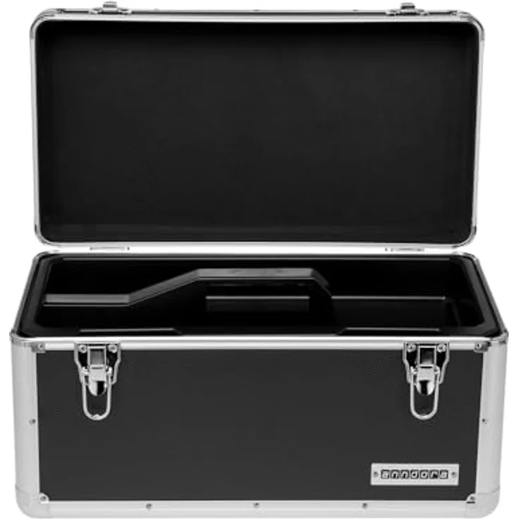 anndora Werkzeugkoffer 28 L Transportbox XL Werkzeugkasten Werkzeugbox - schwarz – Bild 8