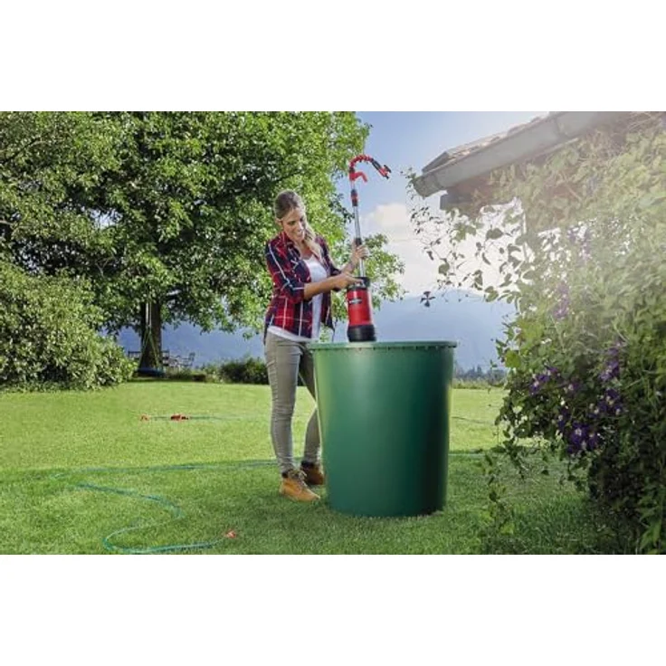 Einhell Regenfasspumpe GE-PP 5555 RB-A Regenfasspumpe – Bild 4