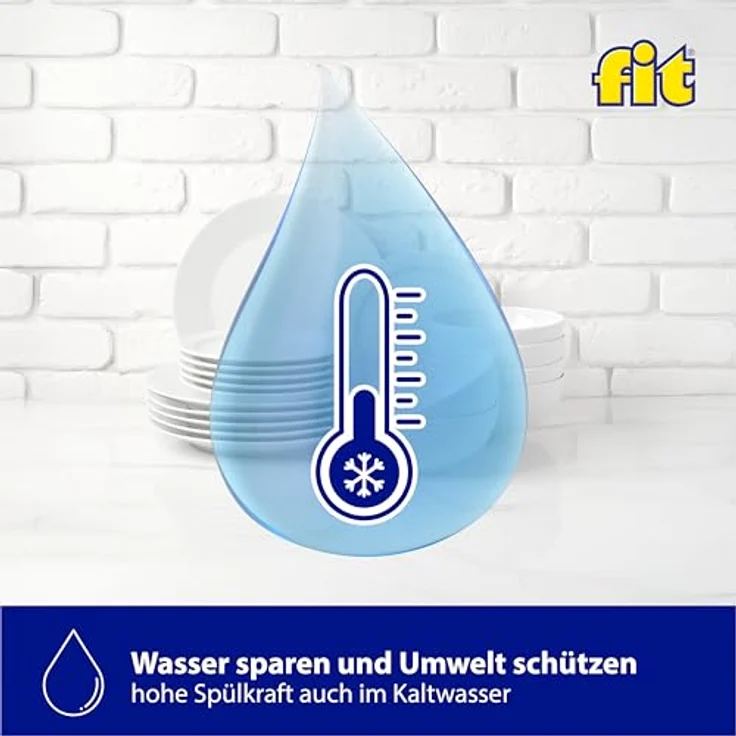 FIT Spülmittel Pink Grapefruit 500ml - Hohe Spülkraft, hautverträglich und sparsam – Bild 4