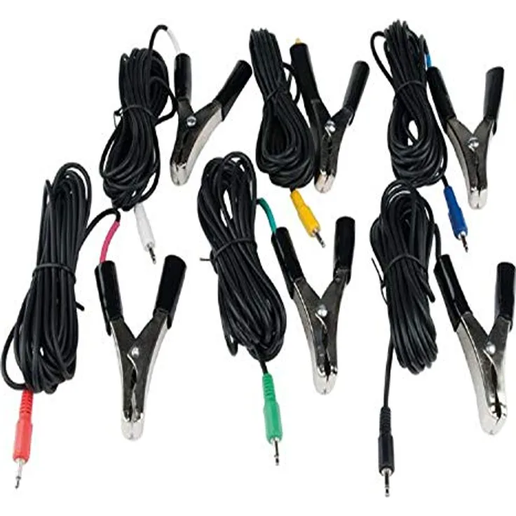 KSTOOLS Kabelklemmen farbcodiert, 6-teiliges Set, praktisch und vielseitig