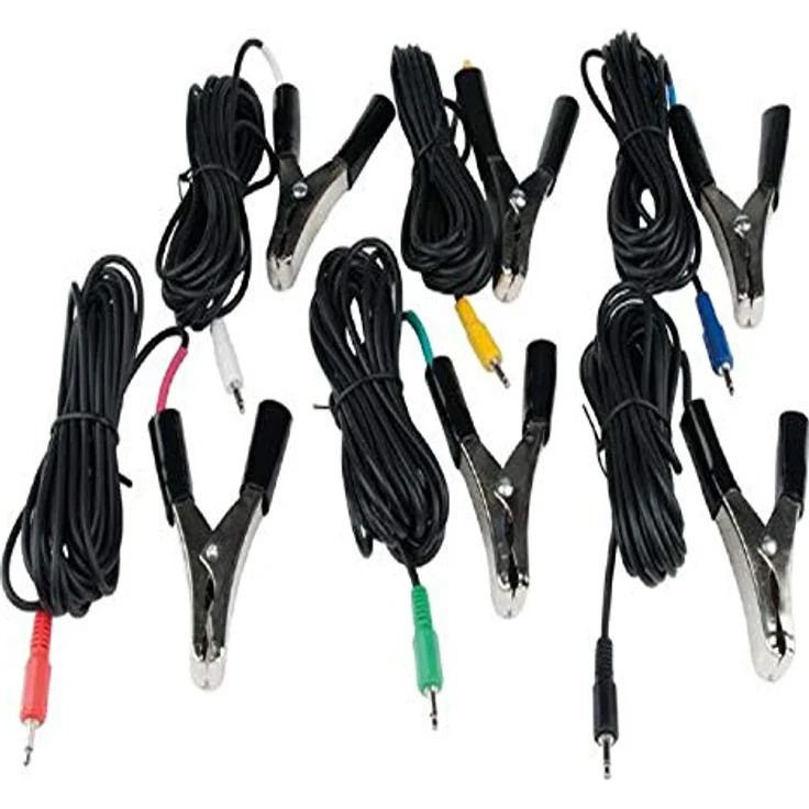 KSTOOLS Kabelklemmen farbcodiert, 6-teiliges Set, praktisch und vielseitig