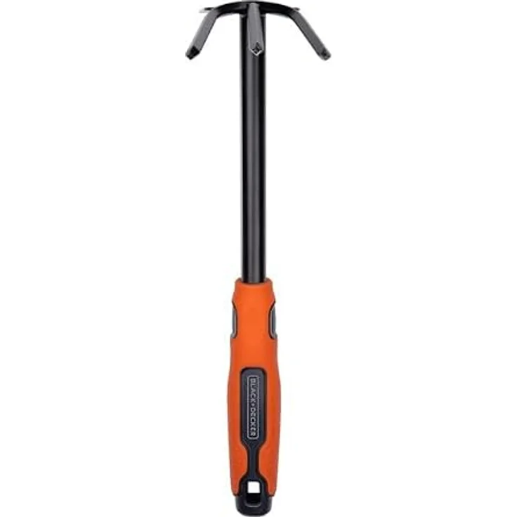 Black + Decker Doppelhandhacke, 30 cm Kultivator für effektives Hacken und Wurzel-Lockern – Bild 2