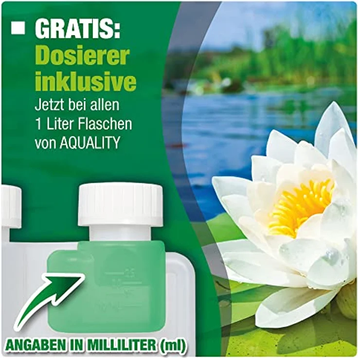 AQUALITY Gartenteich Vitamine & Mineralien Pond 3in1 (Lebenswichtige Fischvitamine für eine erhöhte Abwehrkraft, Vitalität und Laichfreudigkeit), Inhalt:1 Liter – Bild 5