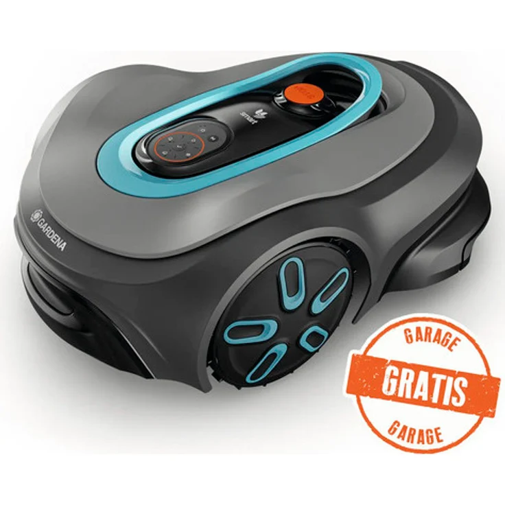 Gardena Mähroboter smart SILENO max 1.200 m², KI-gesteuert mit Trim-to-Edge Präzisions-Mähtechnik, Antikollisions-Radar und LONA Intelligence