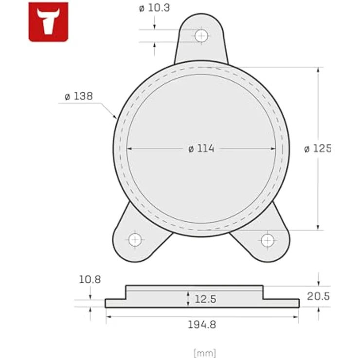 STIER Parallelschraubstock, Spannweite 125 mm, Größe 100 mm, mit breiter Ambossfläche und hoher Spannkraft, inkl. Befestigungsmaterial & Rohrspannbacken – Bild 3