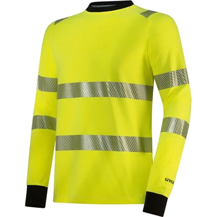 Uvex Sports uvex suXXeed Multifunktions-Arbeitsjacke, Longsleeve, hochsichtbar, schwer entflammbar, gelb, L – Bild 1