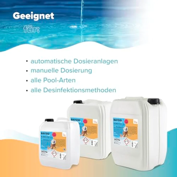 Höfer Chemie GmbH 2 x 20 kg BAYZID pH Minus flüssig 14,9% – Bild 6