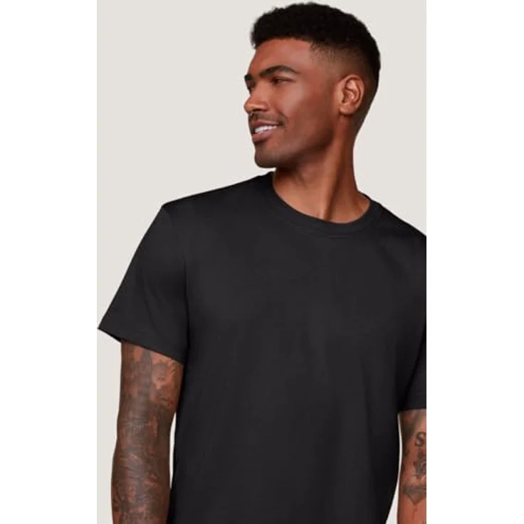 HAKRO T-Shirt Mikralinar 281, schwarz, M – Bild 3