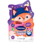 Bübchen Schaumbad Heia Bubu – Lila Badewasser, mit Vanille & Sandelholz, beruhigend und sanft zur Haut, 40 ml