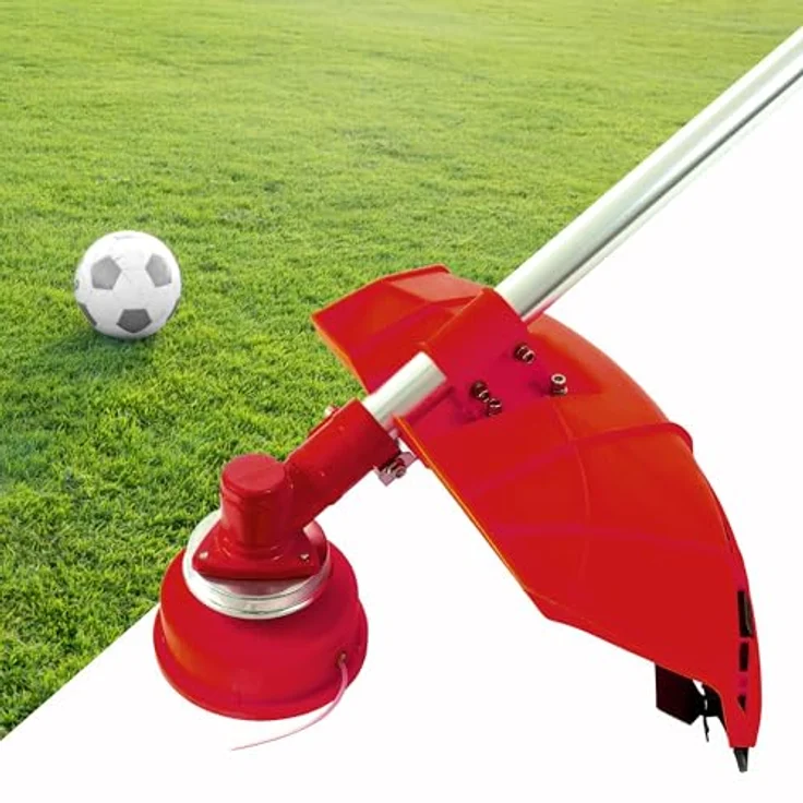 NEMAXX Fadenspule mit Doppel-Nylonschnur und Tippautomatik, Rot – Bild 5