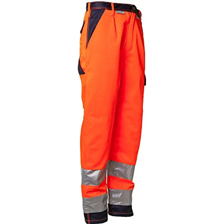 Warnschutz Bundhose orange/marine Größe 52 – Bild 2