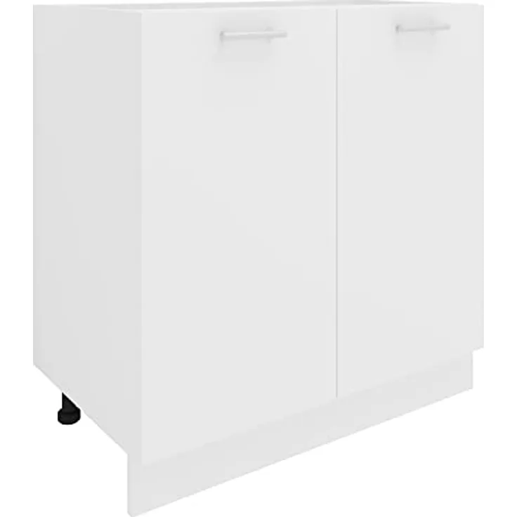 VCM Unterschrank, 2 Türen, Holzwerkstoff, Weiß, OneSize