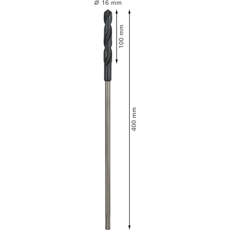 Bosch Schalungs- und Installationsbohrer, sds plus, 16 x 400 mm, HSS, für Holz und Metall-Sandwichplatten, hohe Lebensdauer – Bild 3