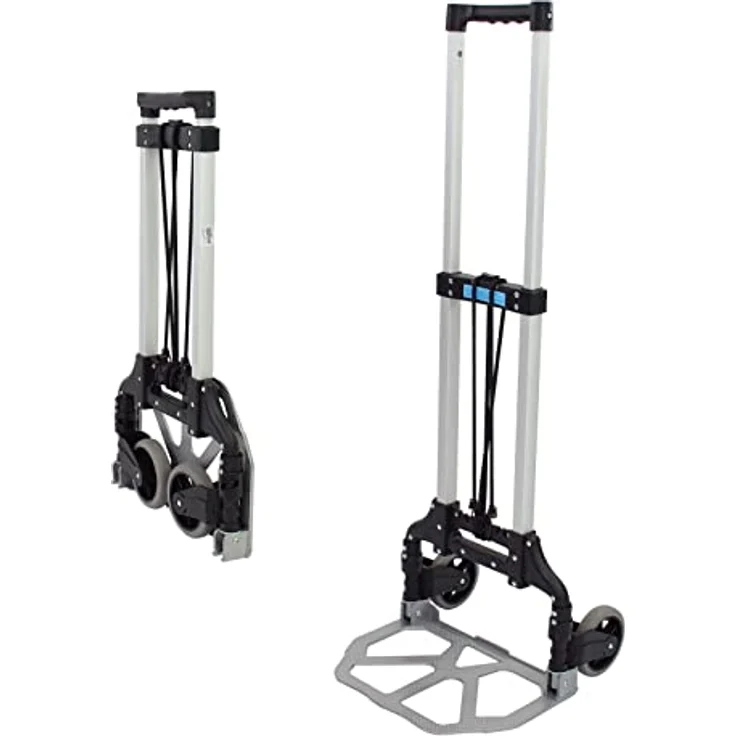 TrutzHolm Alu Sackkarre klappbar 80kg Traglast geringes Eigengewicht - Preisvergleich – Bild 3