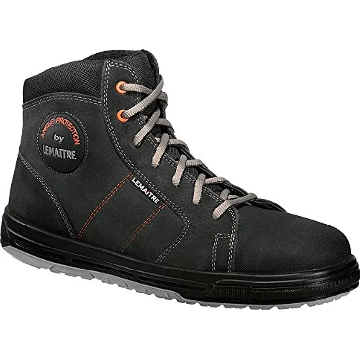 Lemaitre Sicherheitshalbschuh/-hochschuh S3 "Soul/Saxo", rutschfest und wasserabweisend, Aluminiumkappe, Größe 46, für Damen und Herren