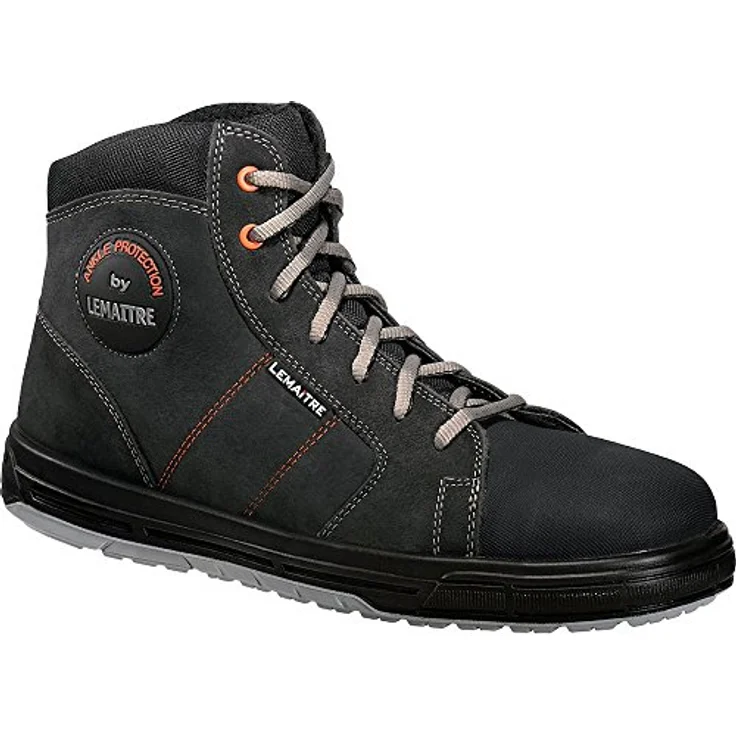 Lemaitre Sicherheitshalbschuh/-hochschuh S3 "Soul/Saxo", rutschfest und wasserabweisend, Aluminiumkappe, Größe 46, für Damen und Herren – Bild 1