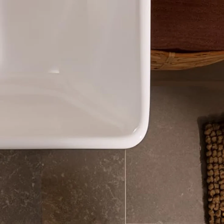 hansgrohe Xanuia Q Handwaschbecken, 500x390mm, wandmontiert, ohne Hahnloch und Überlauf, weiss glänzend – Bild 8