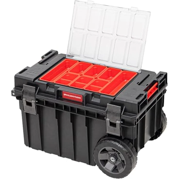 Tool Brothers RHINO XXL Trolley ECO Standard Handling+, 605 x 405 x 345 mm, 44 l, IP66, mit Laufrädern und Teleskopgriff – Bild 6