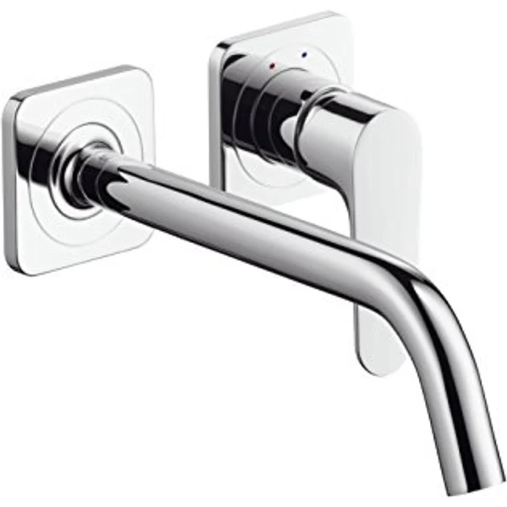 Axor Citterio M, Einhebel-Waschtischmischer für Wandmontage, 227 mm Auslauf, chrom – Bild 1