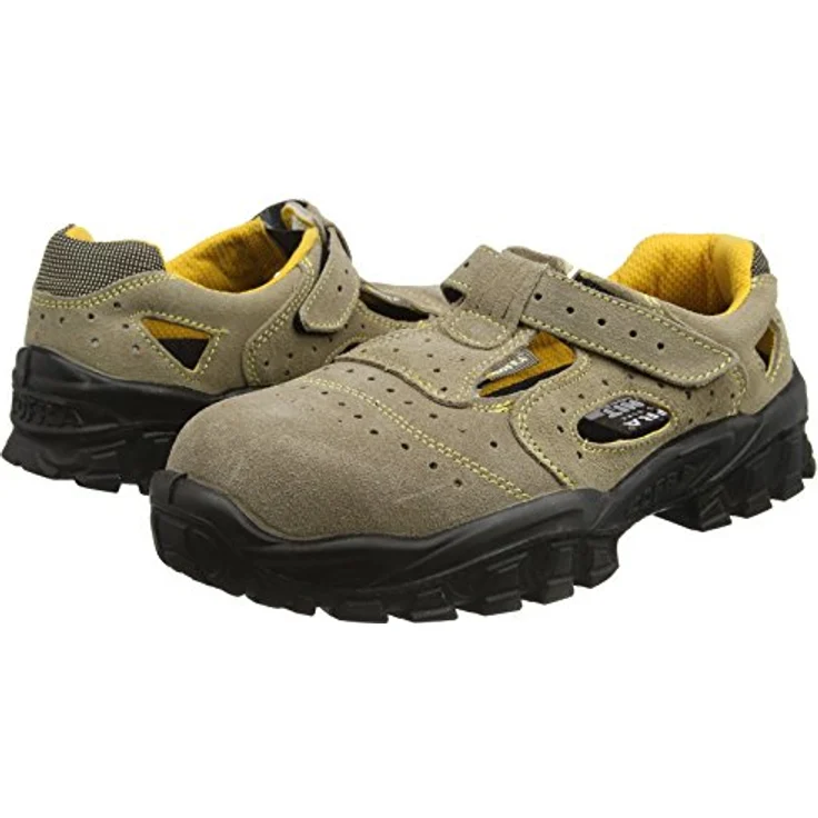 Cofra BRC-BRENTA, Arbeitssandale Sicherheitschuhe S1P SRC, aus Wildleder, PU-Sohle, für warme Wetterbedingungen – Bild 5